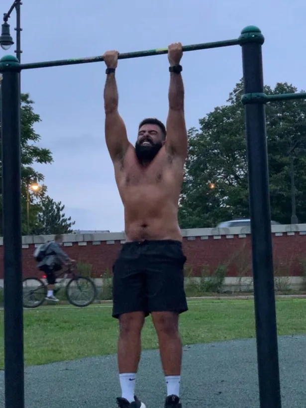 Alex Maywood before his own transformation