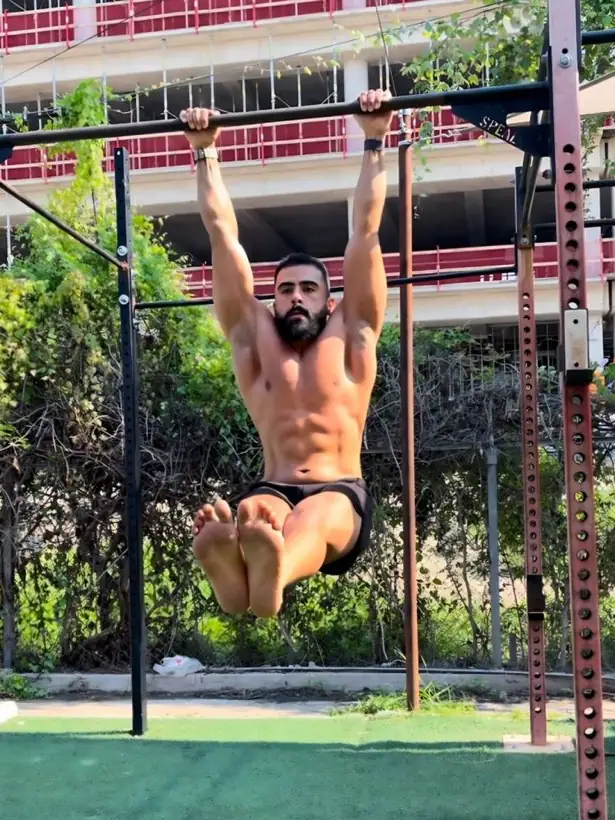 Alex Maywood after his own transformation