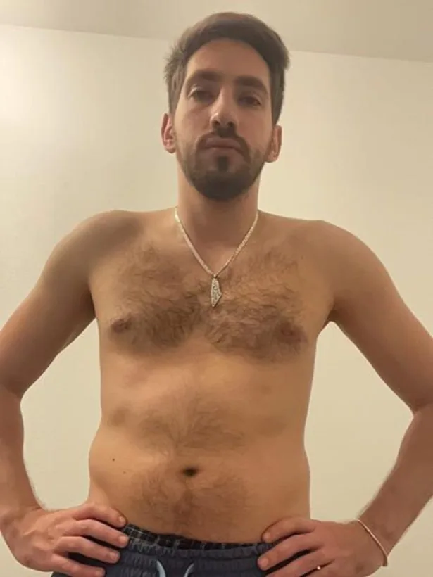 Client transformation with Alex Maywood, before